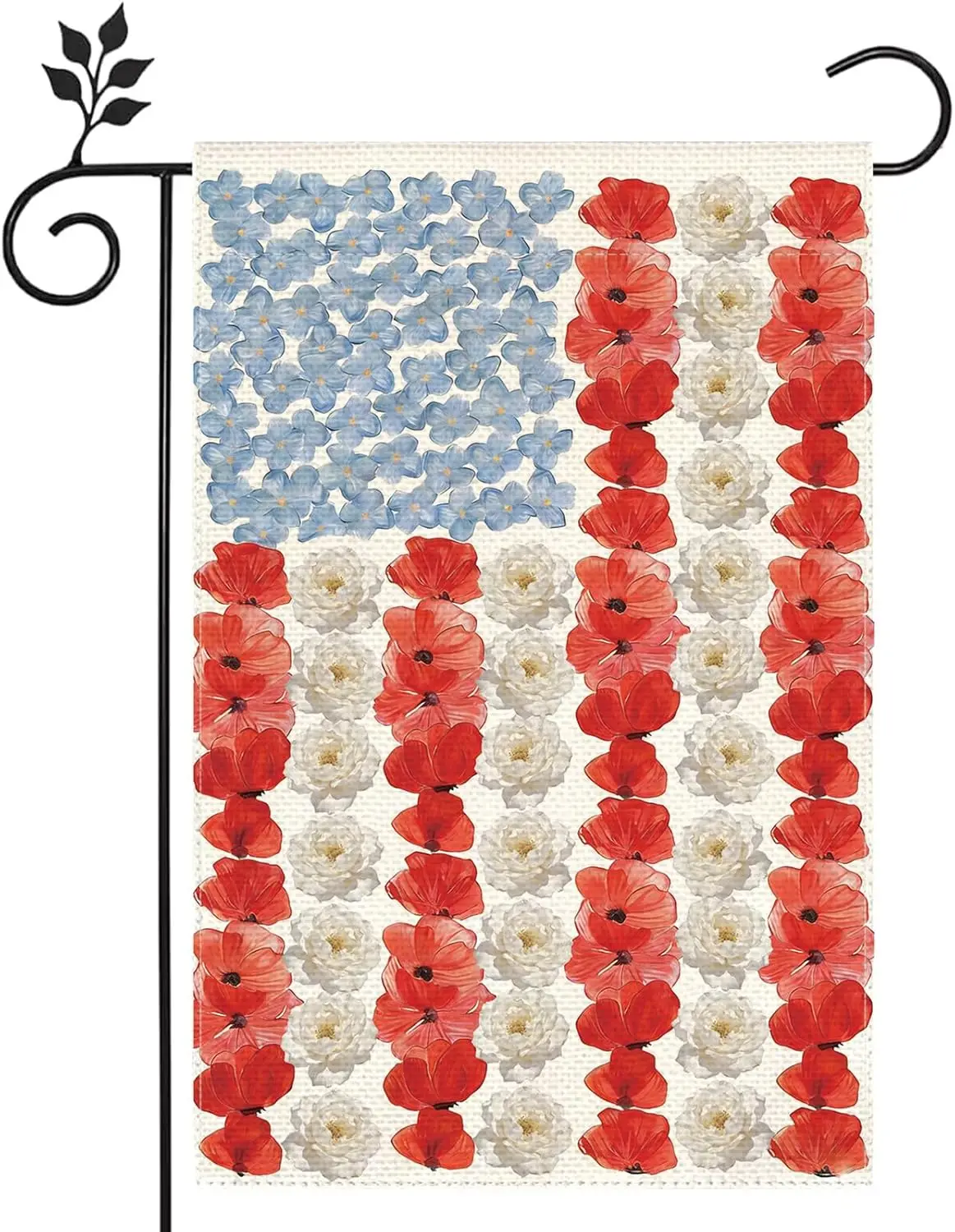 1776-2026 Patriotic 250 Anniversary USA Flag 4th of July Memorial Day Garden Flag 12x18 Inch Double Sided Retro American God PPZ