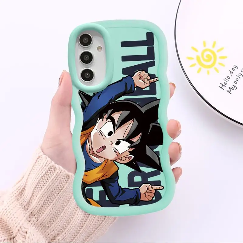 Goten-Dragon S-Son-Balls Phone Case For Samsung Galaxy A54 A53 A14 A52 A13 A12 A33 A51 A23 A24 A21S A32 A73 A22 Hand Matte Shell