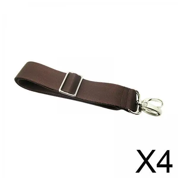 

Adjustable Nylon Strap Replacement Wide Shoulder Belt for Handbags DIY Luggage Bags with Metal Hooks