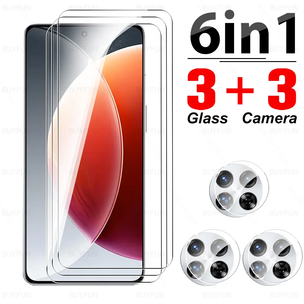 6in1 Camera Lens Protector For Tecno Camon 30 Premier Screen Tempered Glass Camon30 Pro 30Premier 30Pro 5G TecnoCamon30 4G Glass