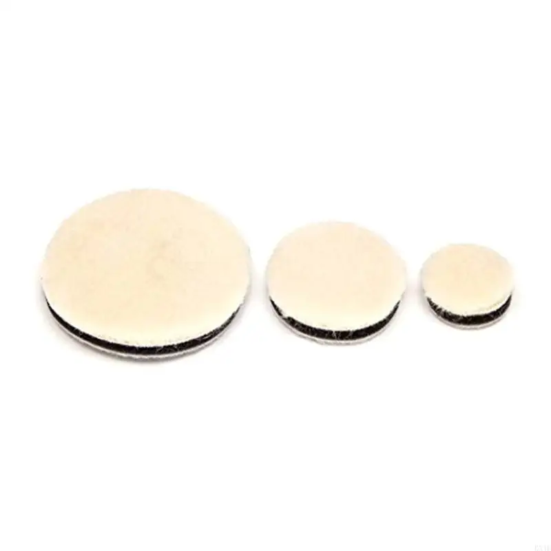 KX4B 29pcs/Set Car Posling Pad Комплект длинная шерстяная полировка