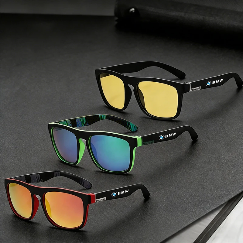 

New Polarized Sunglasses Unisex High-End Fishing Glasses for BMW X1 X3 X4 X5 E46 E90 F10 M1 M2 M3 M5 M6 E87 M Power Car Sticker