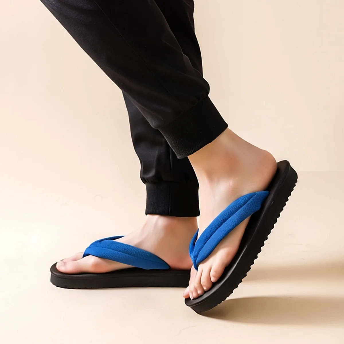 

2026 New Unisex Japanese Style Soft Sole Geta Sandals Flat Wooden Flip Flops Summer Casual Beach Slippers Outdoor Clogs