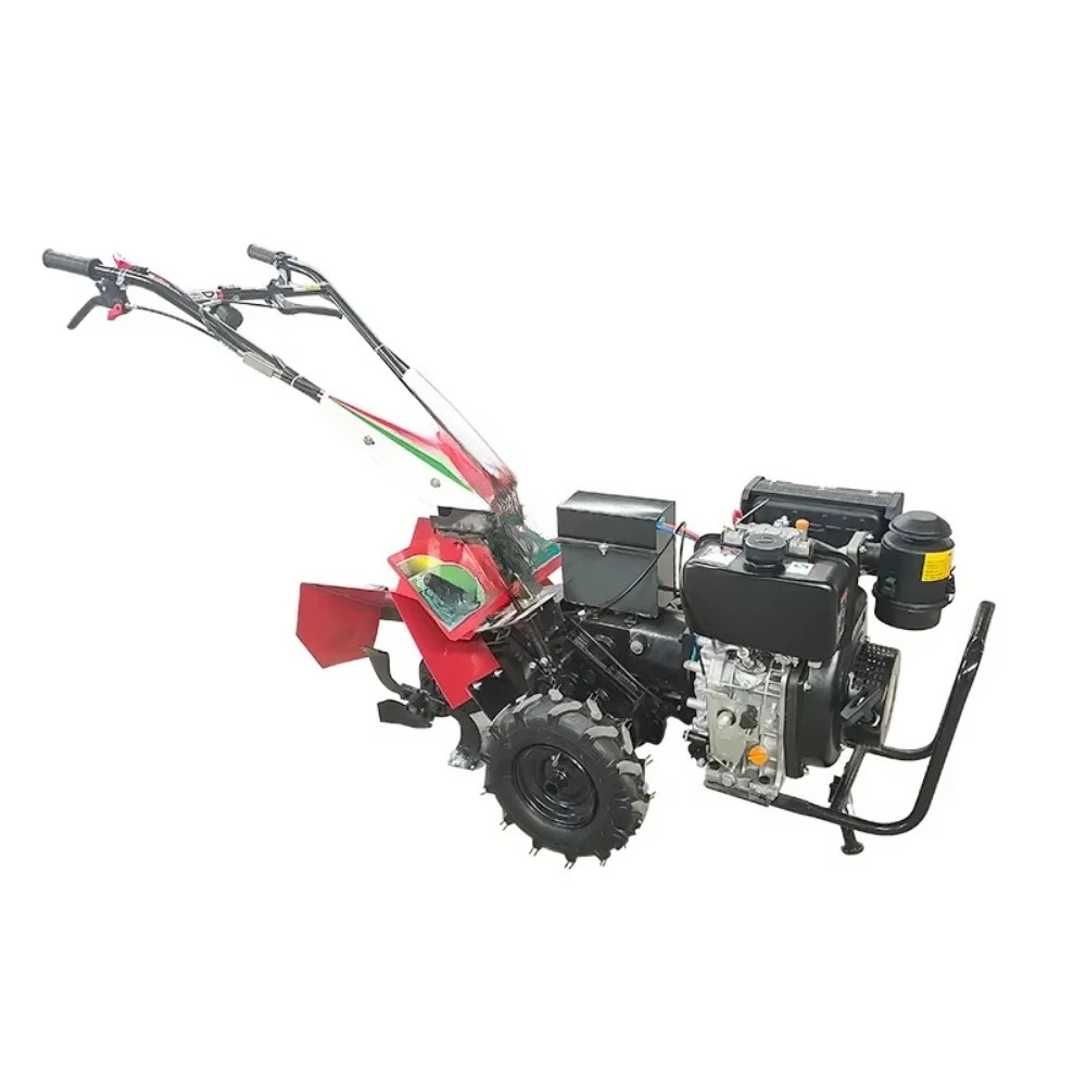 Farm Garden Rotary Tiller Motorcycle Cultivator