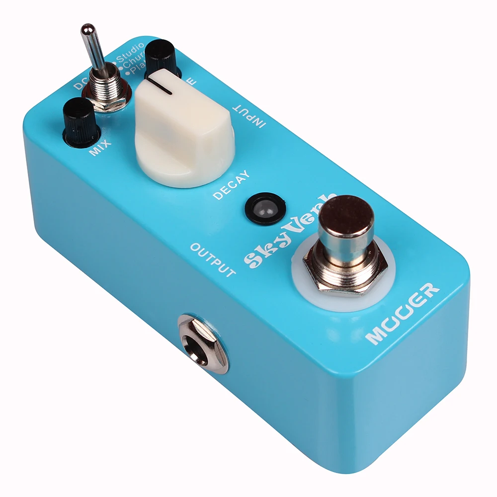 MOOER Guitar Effect Pedal Acoustic Guitar Reverb Pedal Modulation&Digital Reverb Pedal True Bypass Electric Guitar Accessories