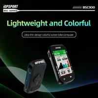 IGPSPORT BSC300 Bike Computer Wireless Speedometer GPS Navigation ANT+ Cadence Sensor IPX7 Waterproof Bicycle Odometer