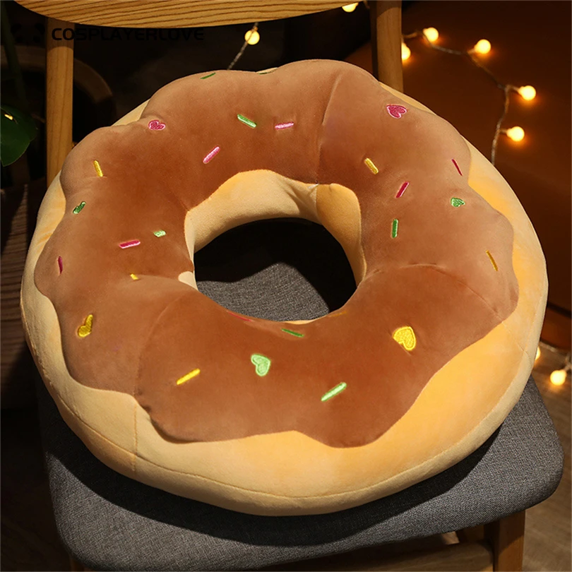 cute donut Cartoon cushion Office Nap Pillow Multifunctional plush toy adult sleep Pillow