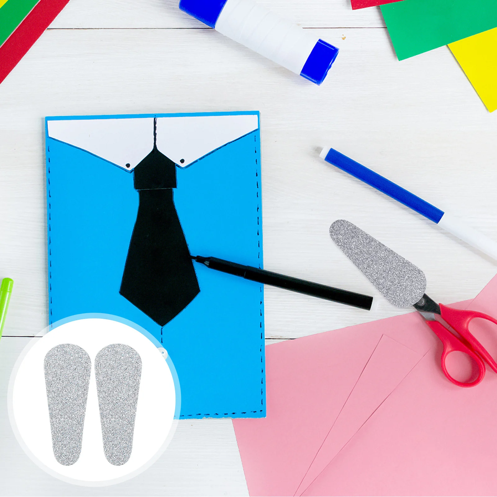 

2Pcs Scissors Cover Thick Protective Sheaths for Hairdressing Trimming Tool Scissor Protection Covers Scissor Covers