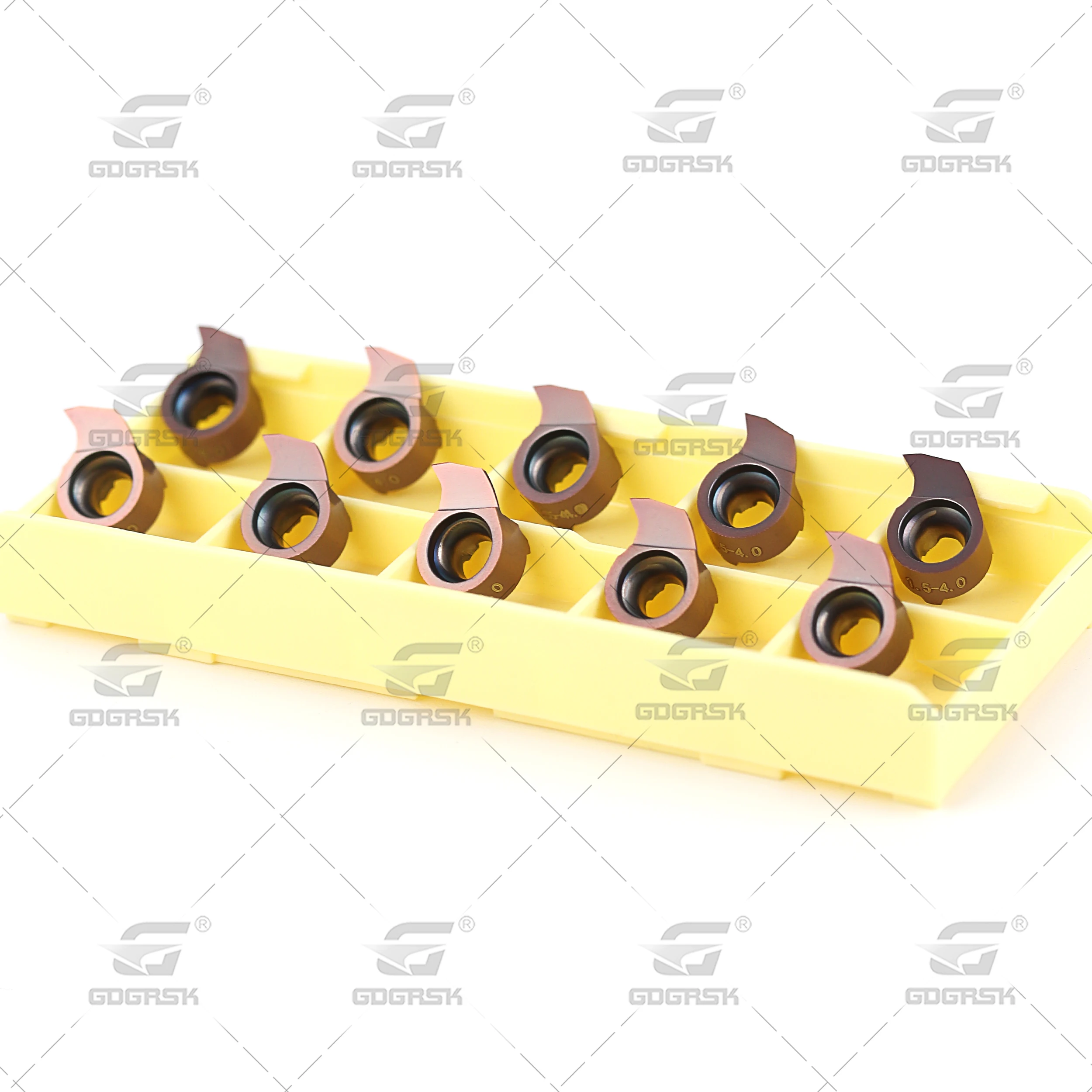 Imagem -02 - Deskar-cnc Torno Ferramentas Mb051002.3-d08 Lf6018 Comma Blade Mb05 Mb07 Mb09 Series Interno Pequeno Diâmetro Carbide Grooving Insert