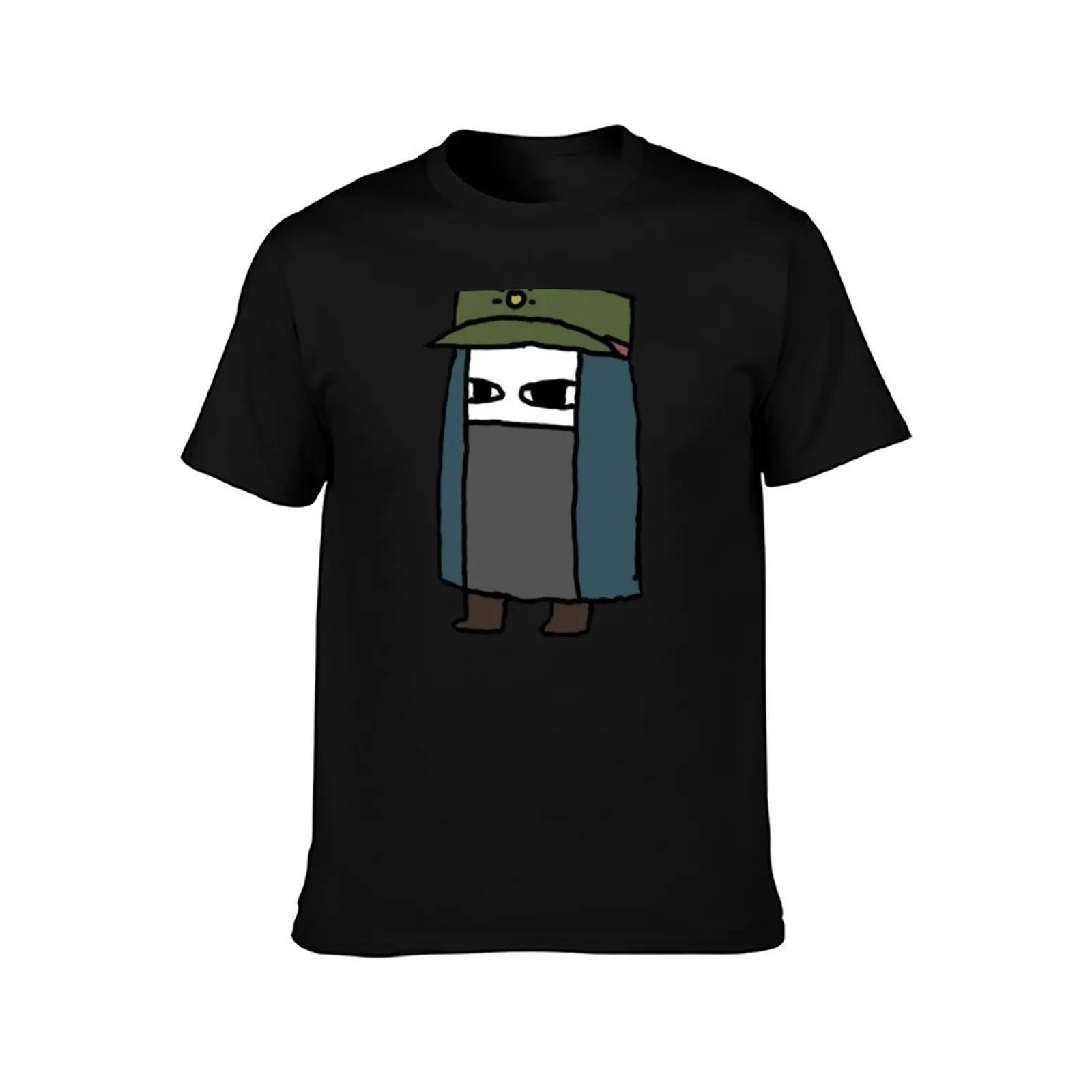 Korekiyo Shinguji poorly drawn as Kork T-Shirt Novelty Print Casual Tee Shirt