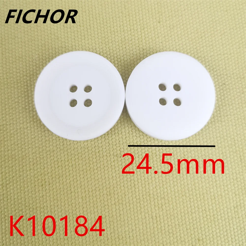 10/20pcs 24.5mm 4 Hole Big Resin Imitation Horn Pattern Coat Suit Buttons For Clothing Men Classical Jacket Decorative Sewing