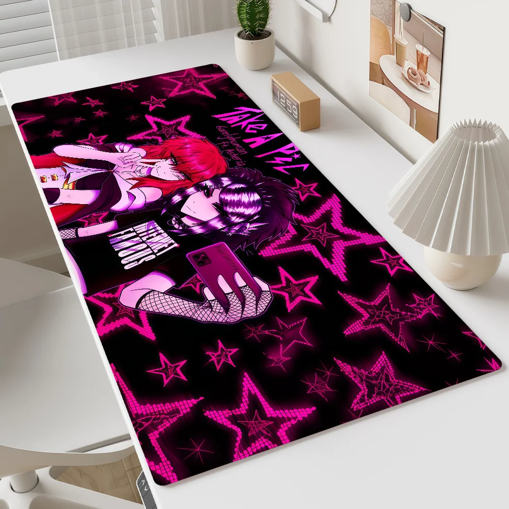 Mouse Pad MousePad Singer Non-slip Lockedge Office Student Gaming Thickened 6-6arelyhuman Large Writing Pad Cushion
