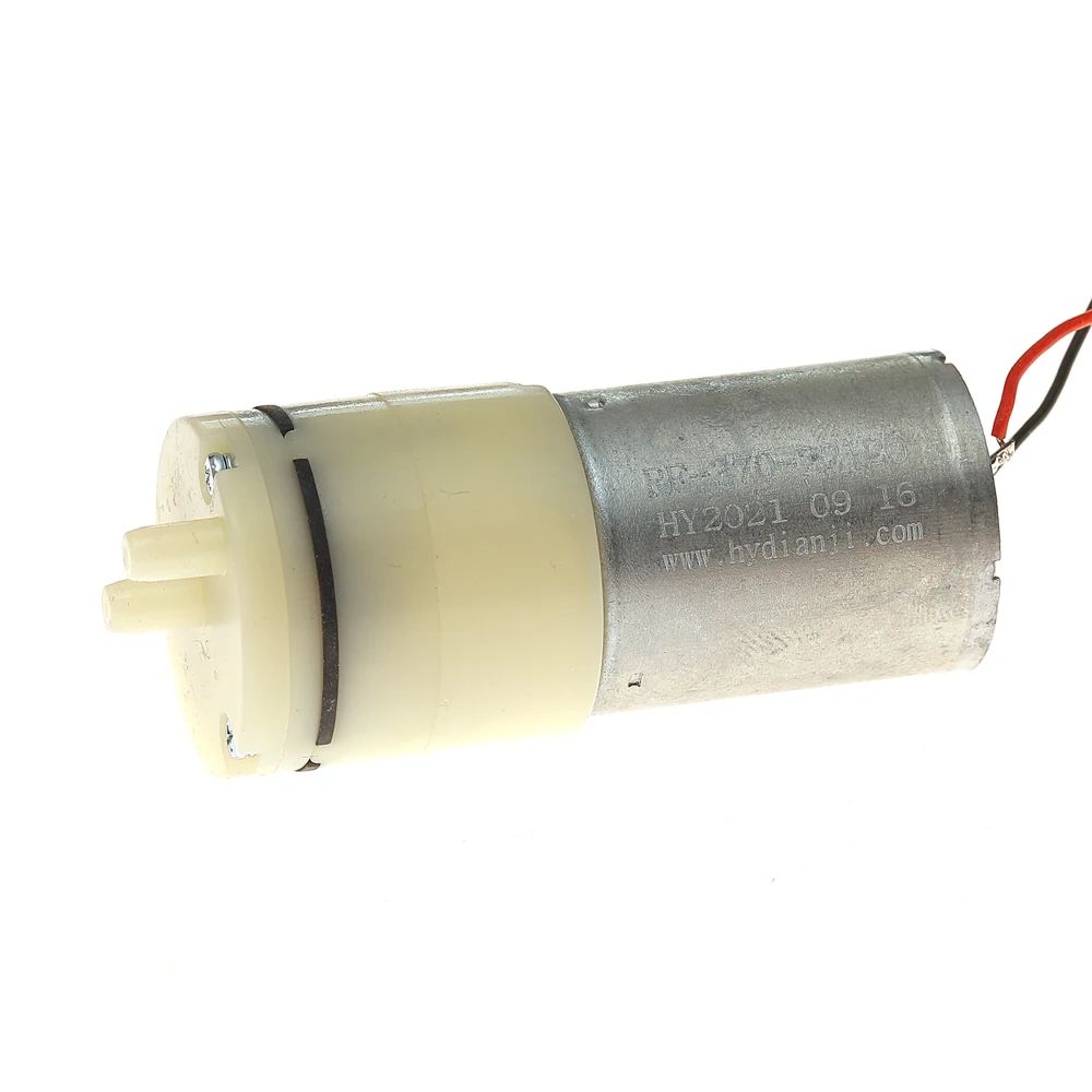 Mikro-Luftpumpe, DC 3,7 V–5 V, hoher Durchfluss, 370 Sauerstoffanreicherung, Vakuumpumpe, Blutdruckmessgerät, Unterdruck-Milchpumpe