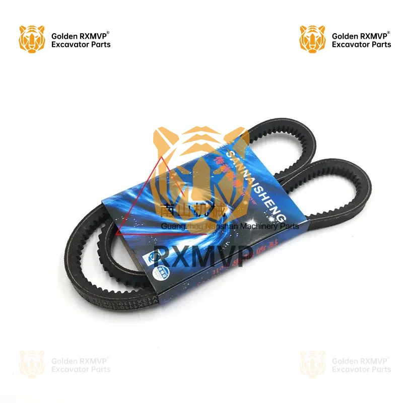 For Kobelco SK SK200 SK250 SK260-6e/8 air conditioning belt 6440 6400 engine belt excavator accessories