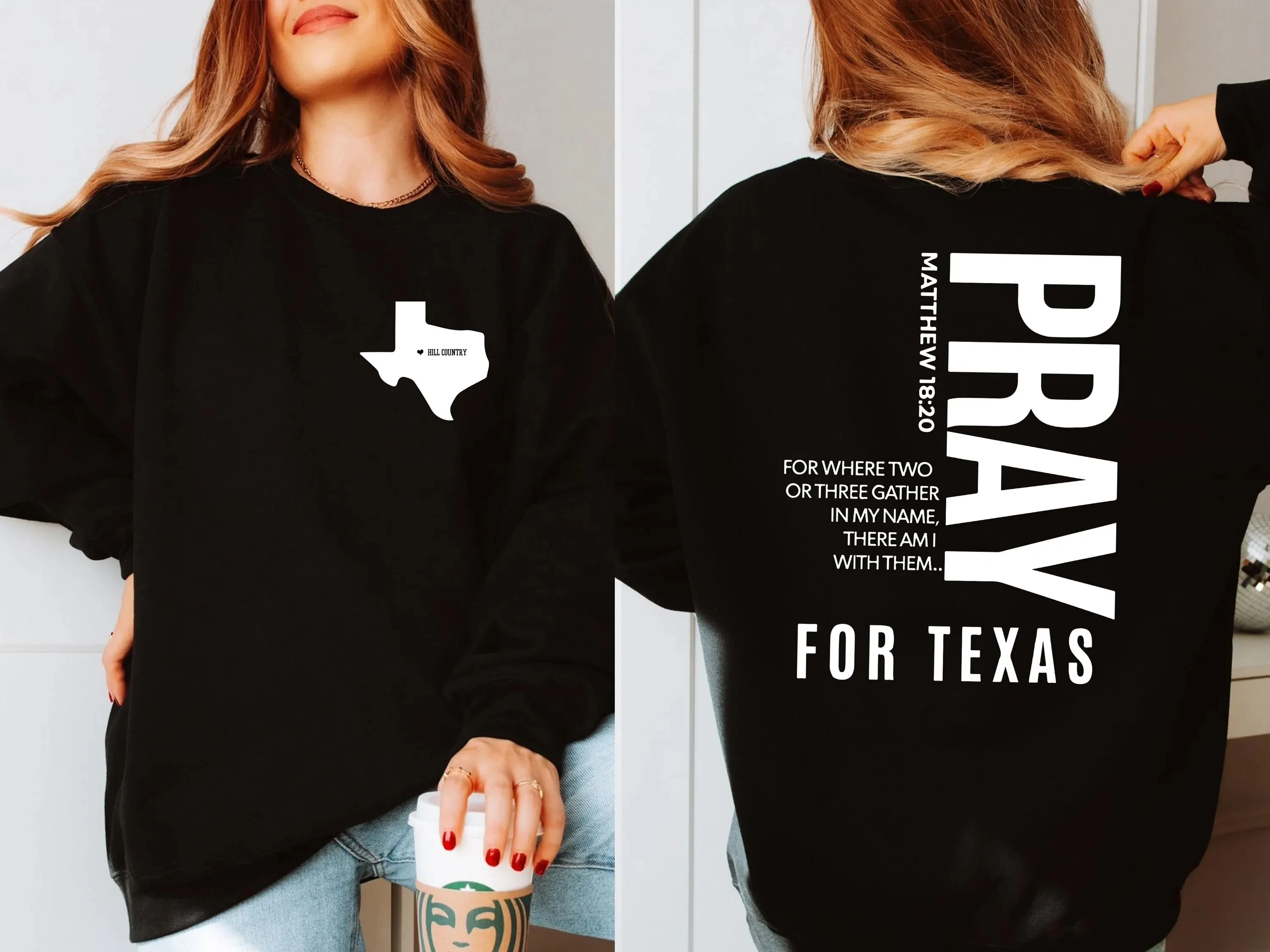 

Толстовка с капюшоном Pray for Texas, мужские и женские толстовки с круглым вырезом, топы Y2k, осенне-зимний пуловер, женская одежда