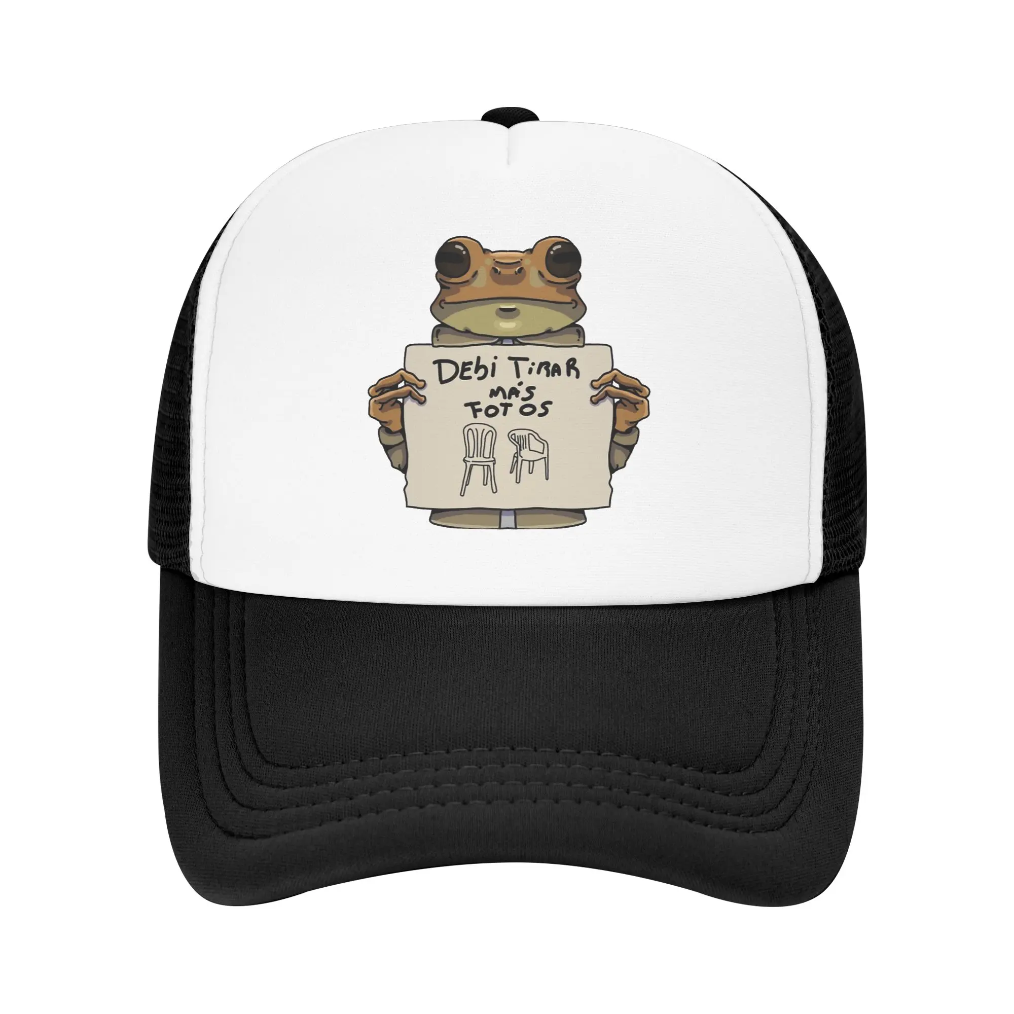 Unisex DTMF Debi Tirar Mas Fotos Trucker Cap HipHop Mesh Baseball Cap Bad Bunny Hut Trucker Worker Cap Verstellbare Dad Hat Sommer
