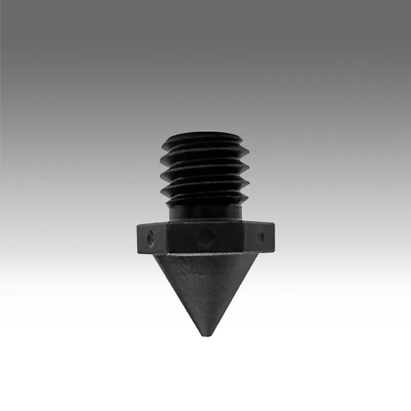 

MK8 Nozzle Master Hardened Chromium Alloy Steel HRC65 High Hardness Wear Resistance for Ender 3 Series Perfect for Carbon Fiber