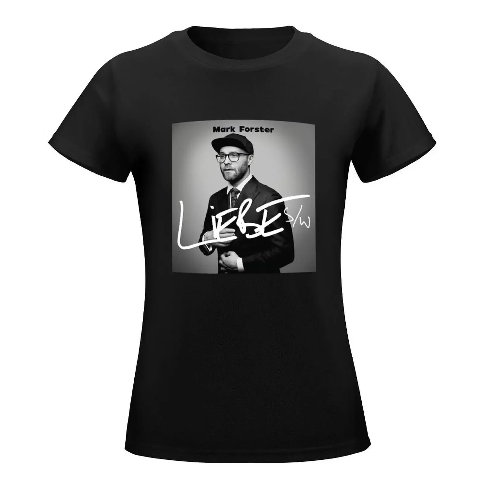 Mark Forster - Liebe Album T-Shirt kawaii clothes Female clothing funny t shirts for Women