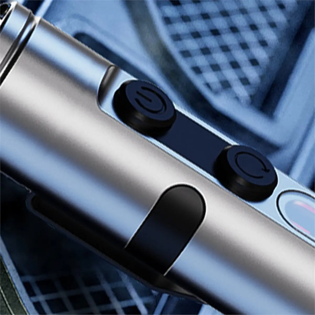 Promotional-Pocket Rechargeable Flashlight: 500 Lumens Mini Keychain Light with Fire & Window Breaker,3 Color Sidelights