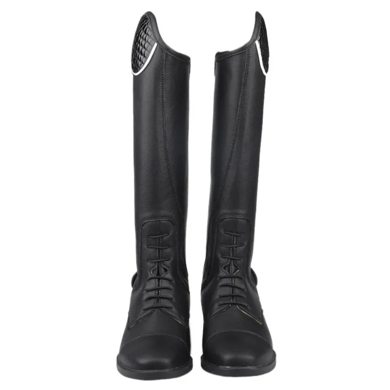 Spring/Summer Equestrian Equipment Women's Durable Breathable Leather 라이딩 부츠 Men's Long Riding Boots