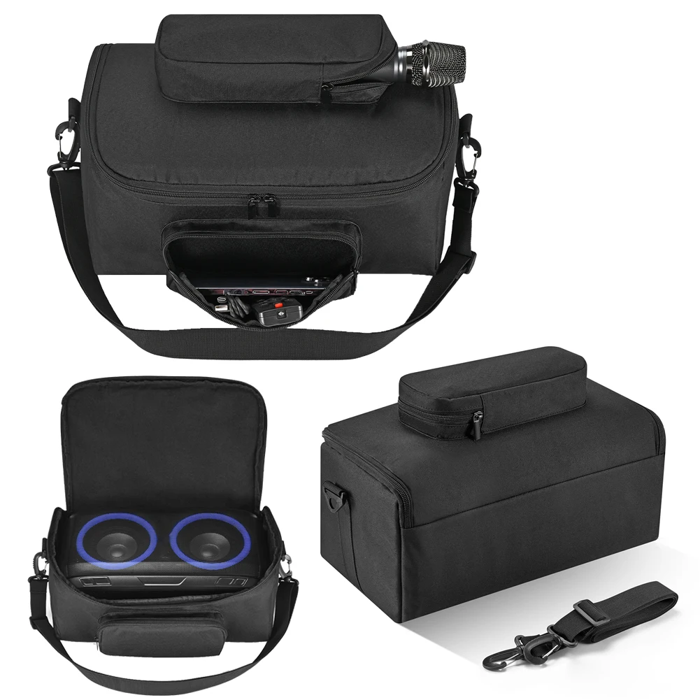 Multifunctional Storage Case Wireless Speaker Storage Bag Cables Charger Holder for W-KING T9 II Bluetooth-compatible Audio Case