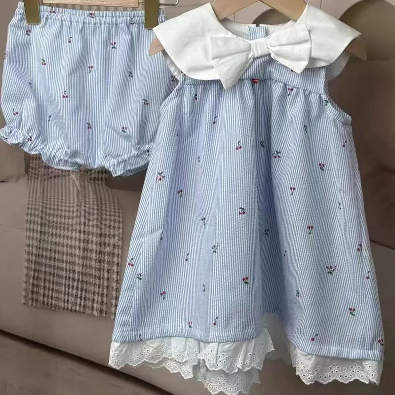 

Летнее вышитое платье для девочек 2026 года, детские платья, комплект для малышей, одежда для девочек, одежда для мам и детей, детская одежда