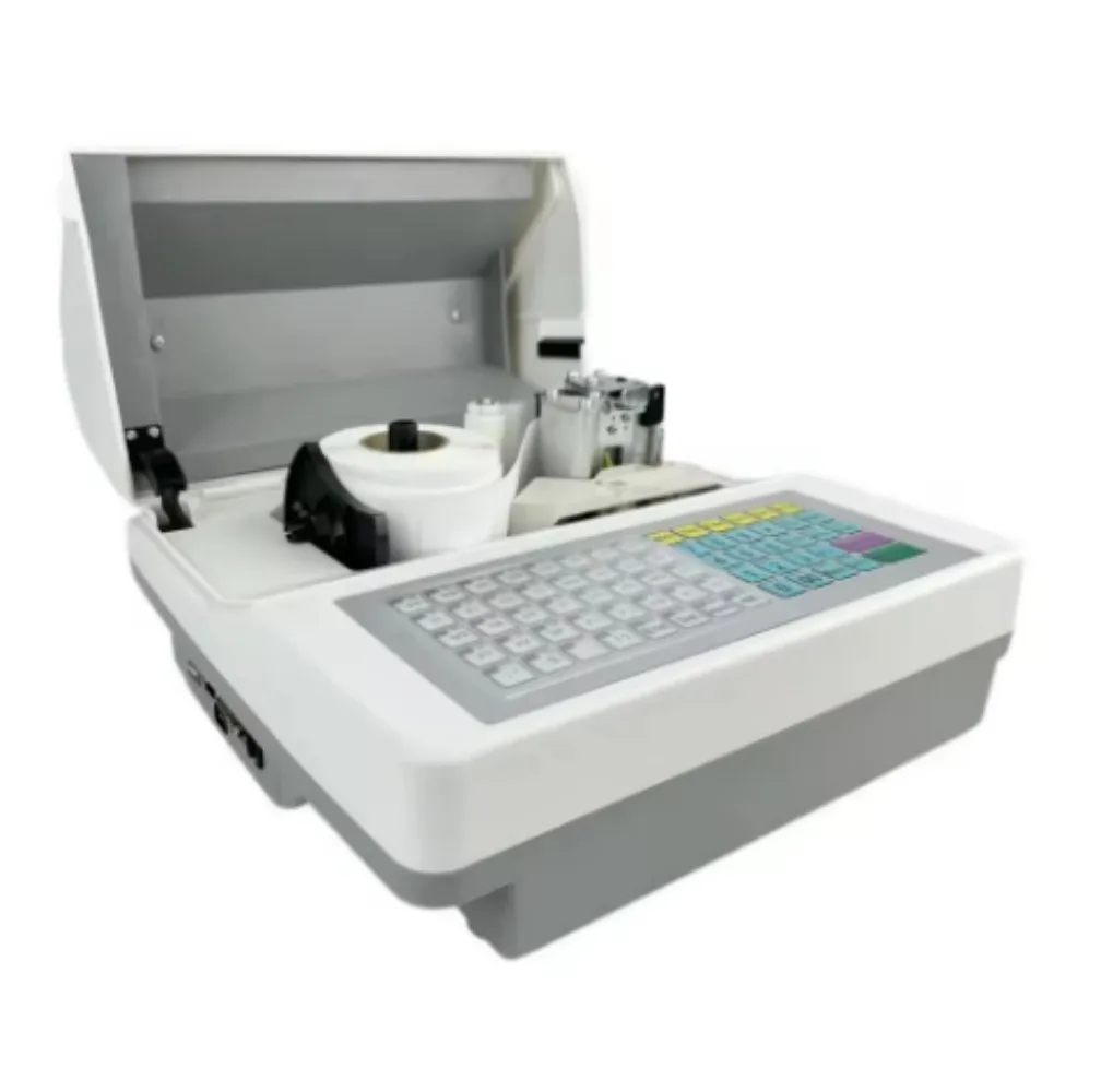 2026 New 30kg 60kg Indicator Scale with Built‑in Label Sticker Printer