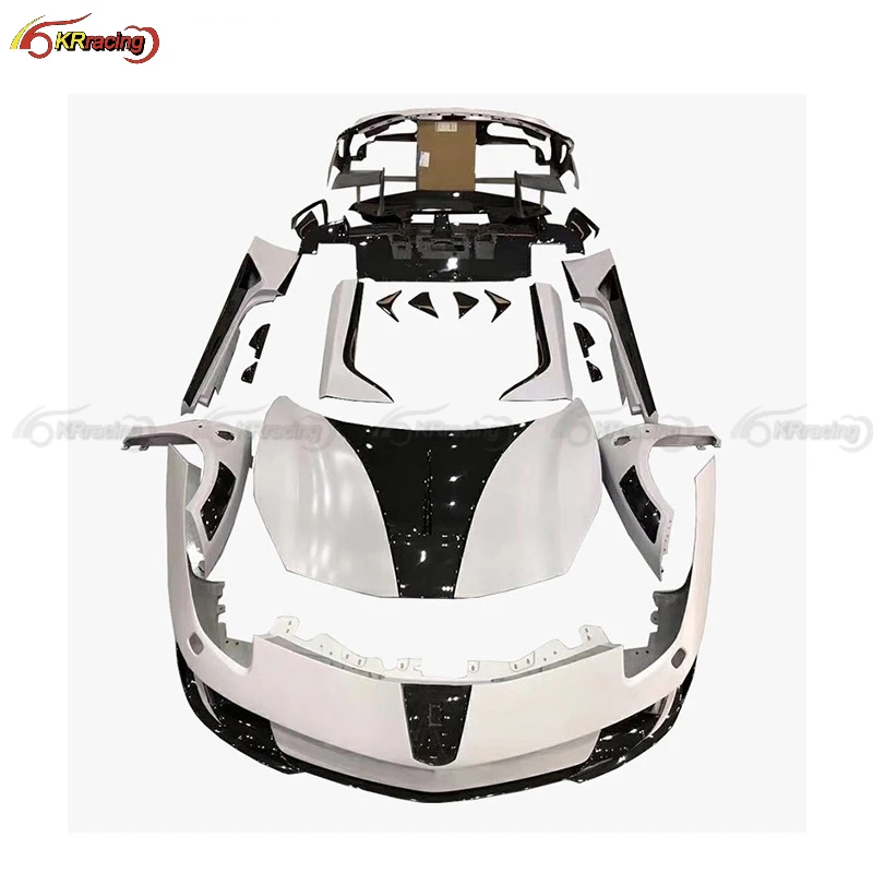 Factory Price MSY Style Half Carbon Fiber Car Body Kit For Ferrari 488