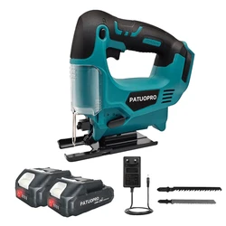 Cordless Electric Jig Saw With 4-Position Adjustable Orbital Multi-Function Woodworking Home Power Tools For Makita 18V Battery