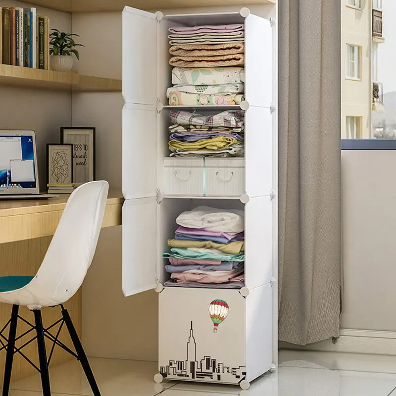 *-*Cabinet Modern Wardrobe Storage Organizer Partitions Bedroom Clothes Partitions Wardrobe Display