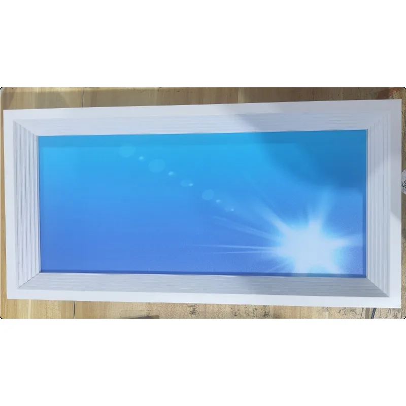 Modern Acrylic Recessed or Surface Mounted Ultra Thin High CRI Natural Skylight LED Ceiling Light Living Room Bedroom Decor