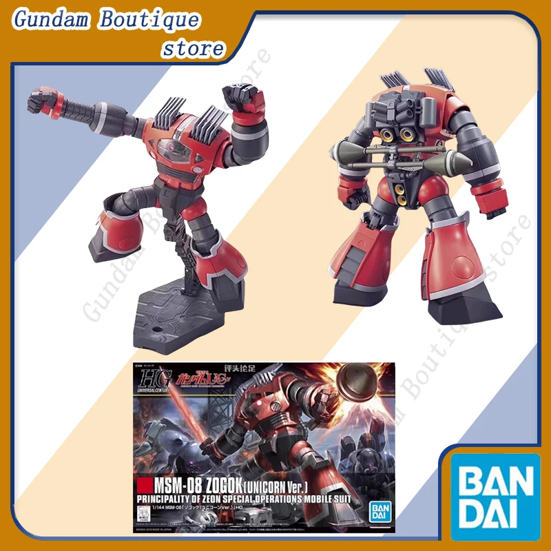 

Bandai Genuine HG 1/144 MSM-08 ZOGOK [UNICOREN Ver.] Gundam Anime Action Figure Collectible Assembly Model Toys Gift Children