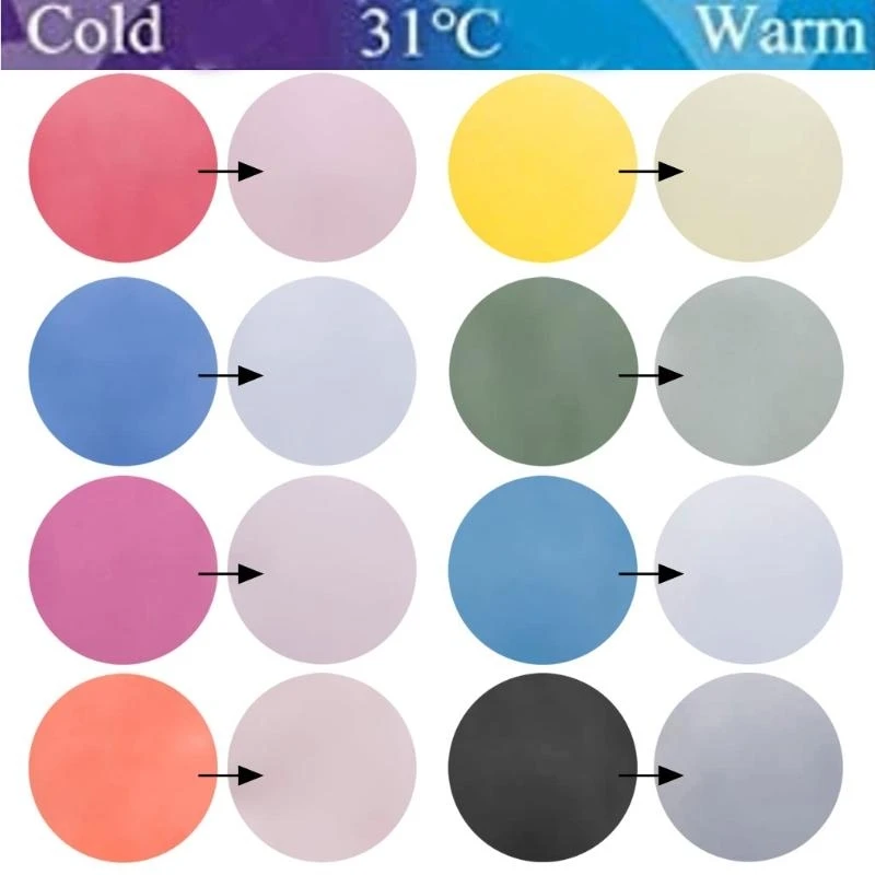  Temperature Activated Thermochromic Powder Pigment Perfect for Color Changing