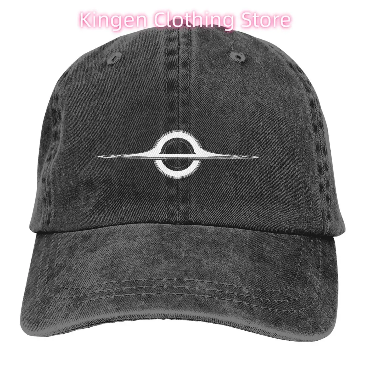 Pure Color Dad Hats Interstellar Wormhole Women's Hat Sun Visor Baseball Caps Meme Peaked Cap