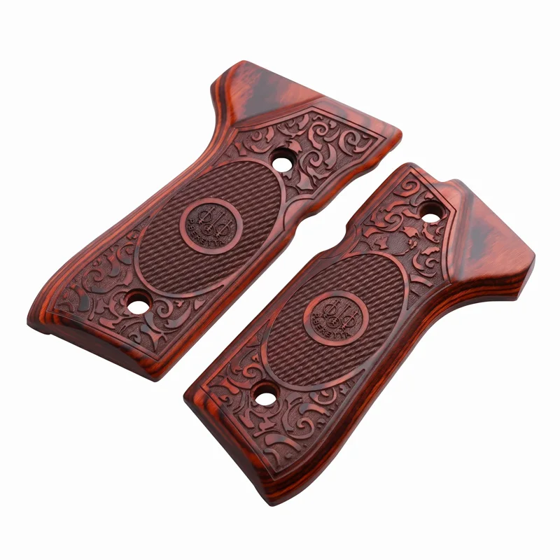New 92 Wooden Grips Unique Bright Patterns Beautiful Design Perfect Fit
