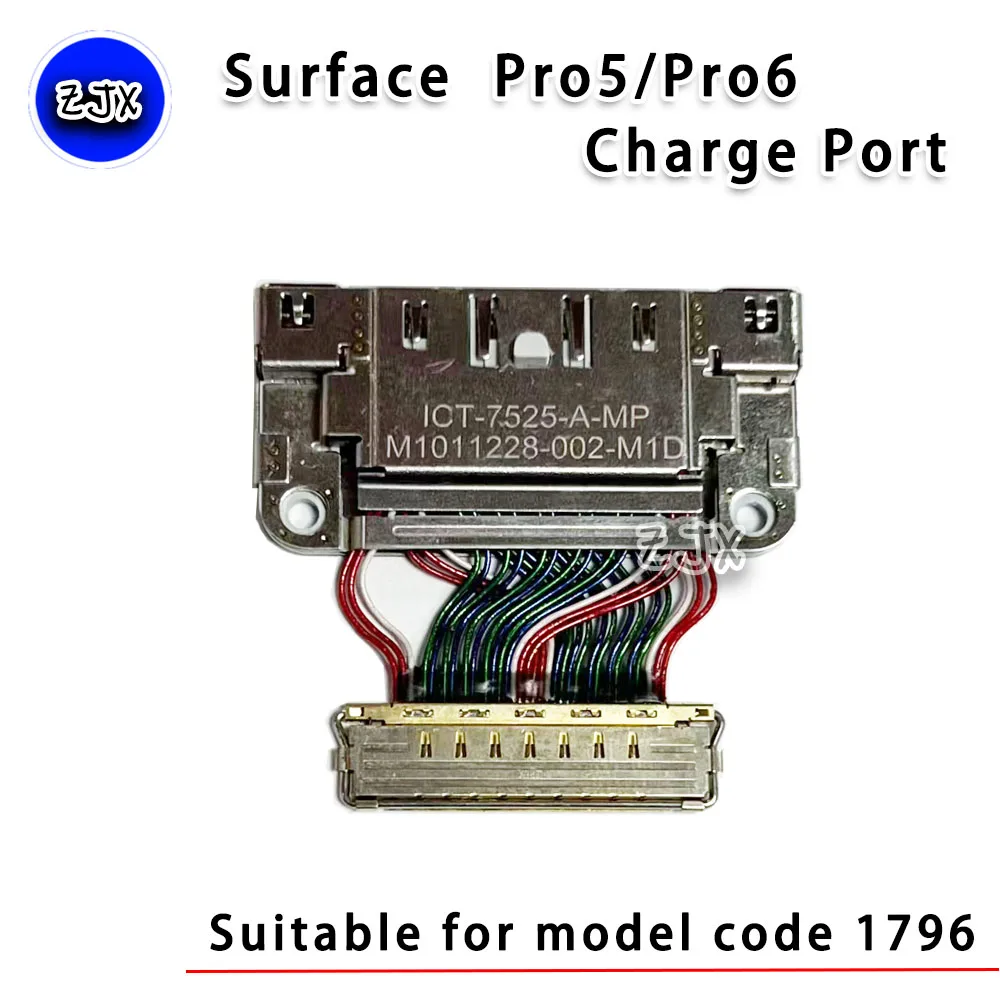 Used for Microsoft Surface pro5 Charge Port pro6 Charging Connector 1796 Charging Tail Flexible Cable M1011228-002