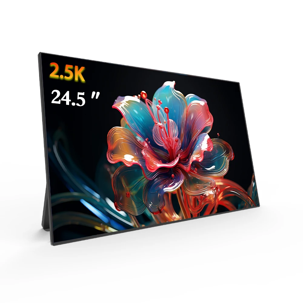 

New 24.5-inch Portable Monitor 165Hz 2.5K 2560x1440 5ms Response Type-C Connection Built-in Speakers Gaming & Movies