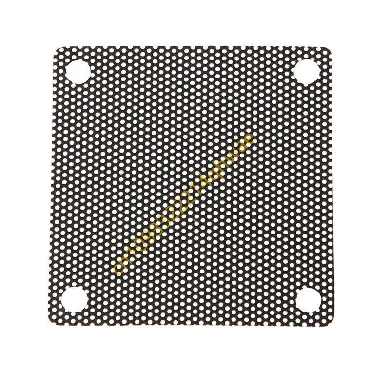 

Cuttable Computer Dust Filter Mesh Black PC for Case Fan Cooler Dustproof Cover