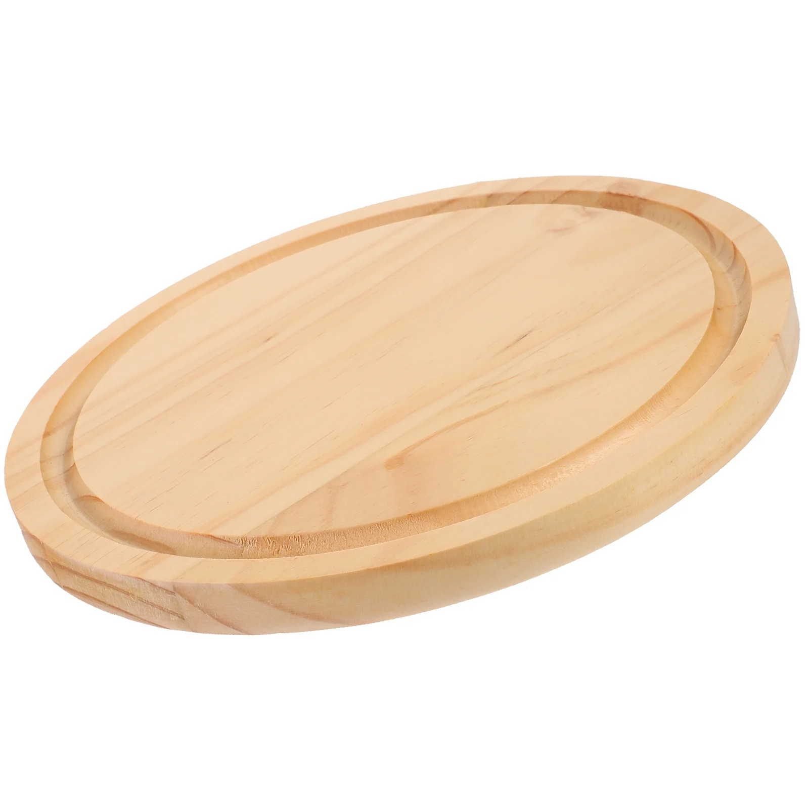 Wooden Cutting Cheese Board Multifunctional Serving Plate For Fruit Cake Bbq Large Lightweight Kitchen Decoration Round Counter