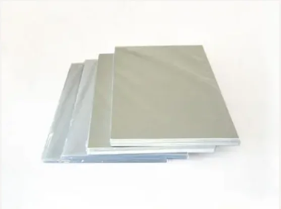 A4 Size 0.76mm Blank ID Card Making Material PVC Sheets White for Membership Cards Making 50 Sets Inkjet or Laser
