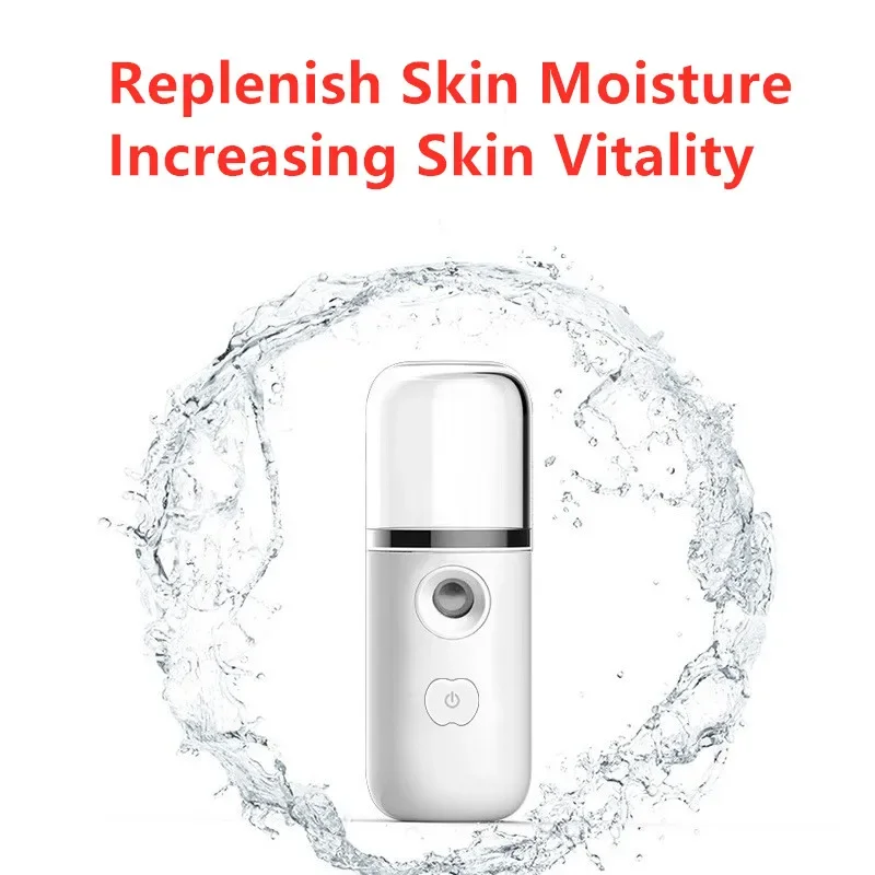 2021 แฟชั่นแบบพกพา Steam Face Humidifier สีสันมือถืออัลตราโซนิก Mini Air Humidifier USB ชาร์จความชื้น