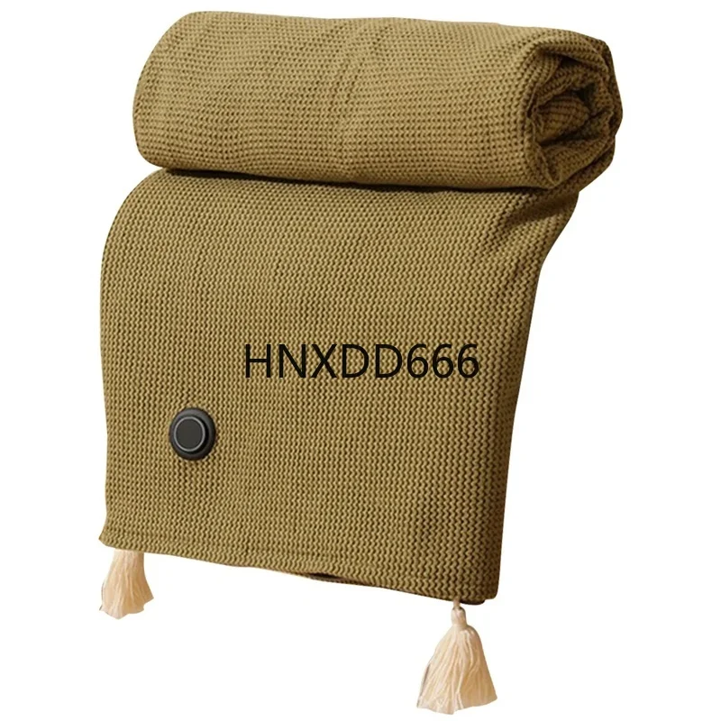 

Portable Electric Heated Blanket with 3 Heat Levels - USB Shawl Body Warmer for Comfort and Warmth