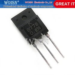 2PCS =1pair B778 D998 2SB778 2SD998 TO-3PF In Stock