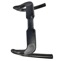 BIKEDOC HB23 nueva barra de pista manillar de carbono barra de caída UD brillo/acabado mate 31,8 MM * 330/390 MM barras de carreras piezas de bicicleta ultraligeras