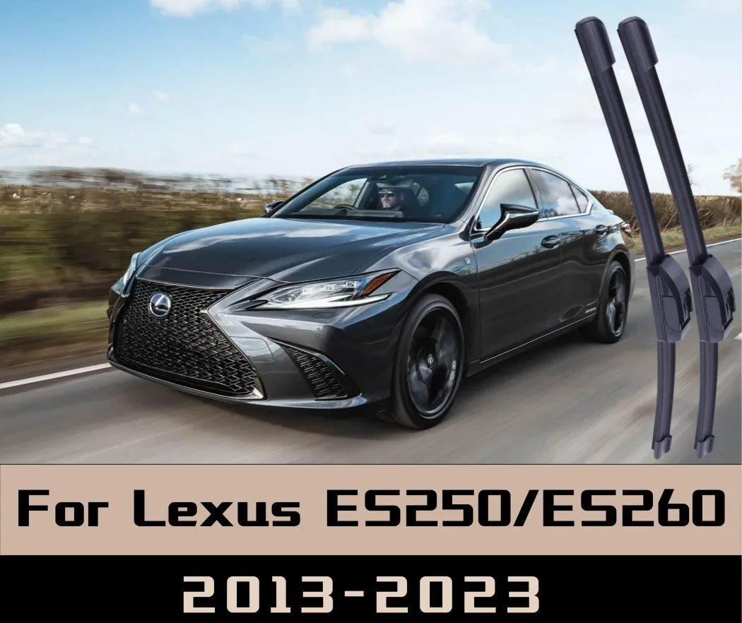 

2 шт. для Lexus ES250/ES260 2013-2023 стеклоочиститель передние щетки стеклоочистителя лобовое стекло щетки для окон без костей передние дворники