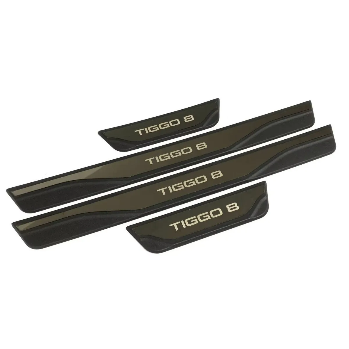 

YH Quan Zhen For Chery Tiggo 8 2020 -2023 2024 2025 2026 2027 Door Sill Plate Strip Stainless Steel Plastic Interior Accessories