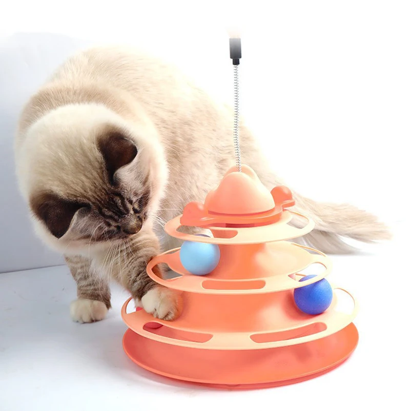 Cat toys, self-entertainment and cat-amusing sticks, pet cat turntable balls, cat-amusing artifacts, kitten supplies