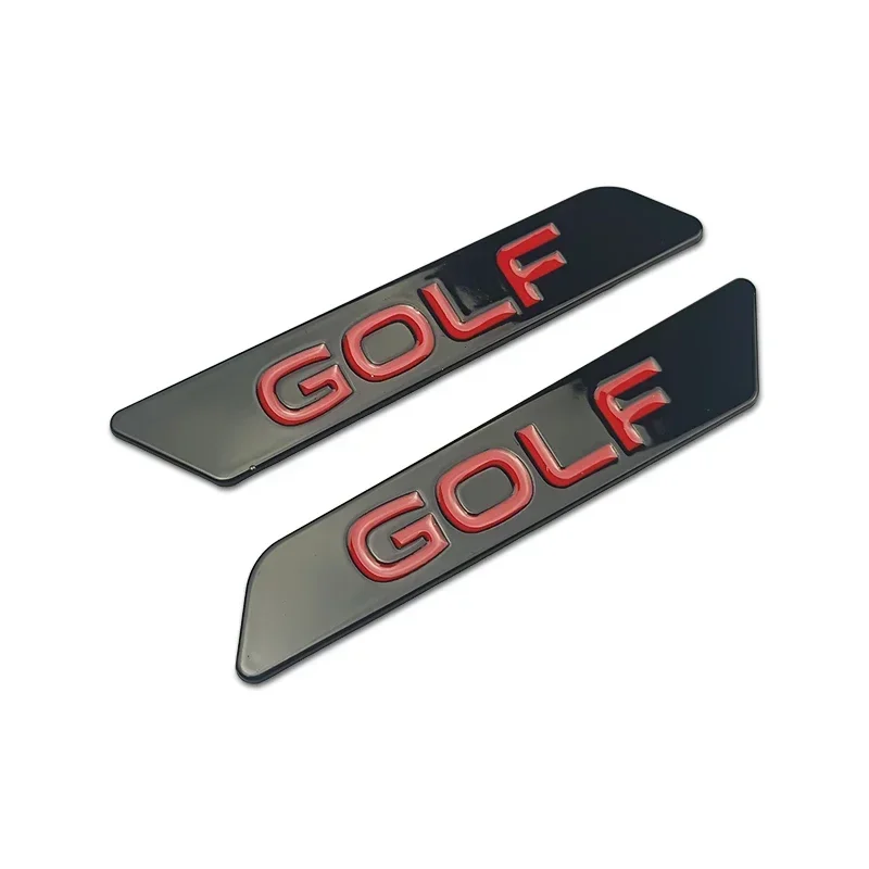 لفولكس واجن سيارة الجانب شعار شارة ملصق جولف 5 6 7 8 بولو باسات شيروكو جيتا بيتل تيجوان MK7 CC Magotan الديكور