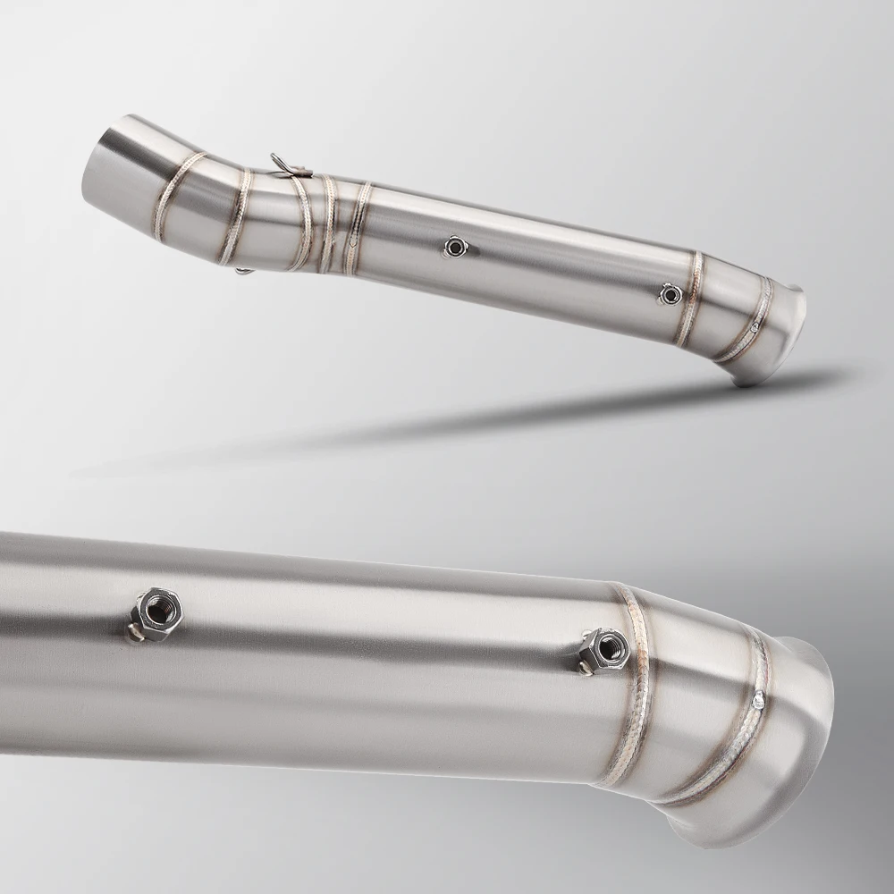 Slip On for 800MT 2021-2024 Motorcycle Exhaust Muffler modified Stainless Steel Mid Link Pipe 51mm Espace Mo - Image 2