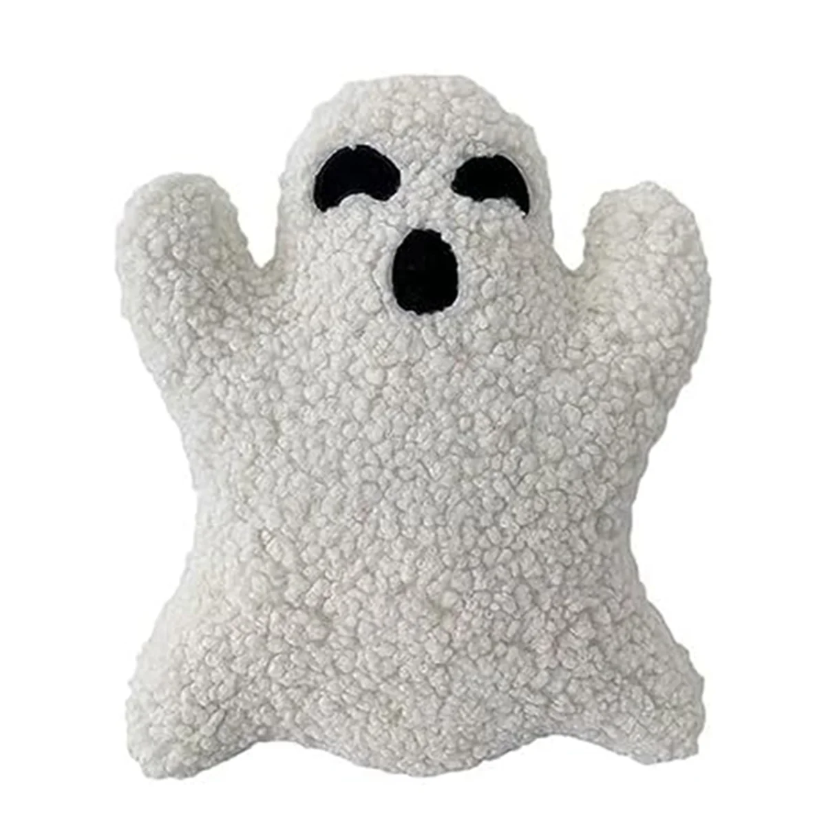 Ghost Throw Pillows,Halloween Decoration Spooky Pillow, Cute Ghost Plush Ghost Shaped Pillow, Ghost Stuffed Animal